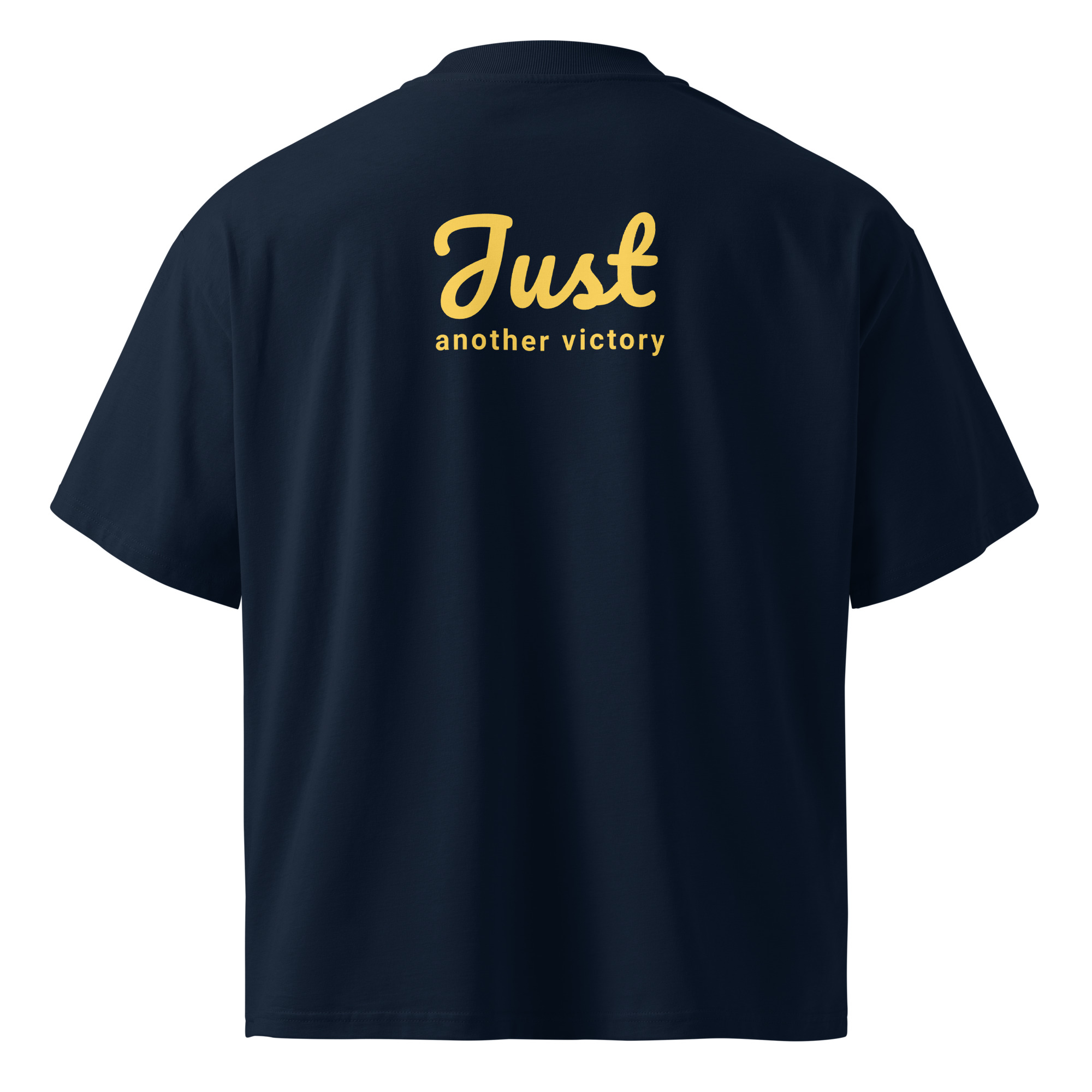 Unisex organic oversized high neck t-shirt - Image 2